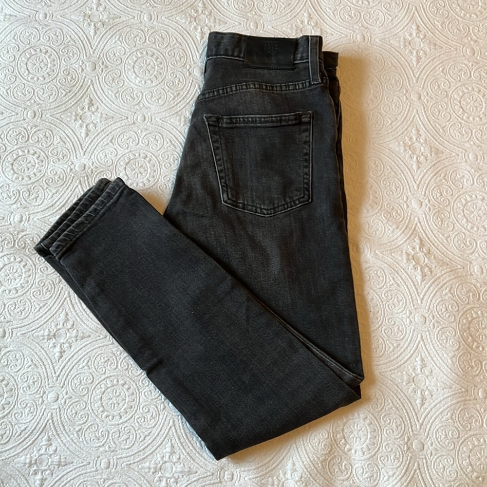 Frye black skinny jeans